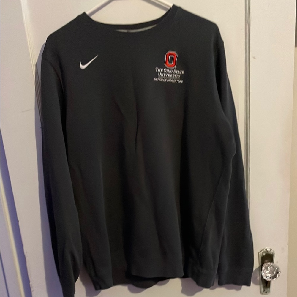 Nike Men's Black Ohio State University Sweater